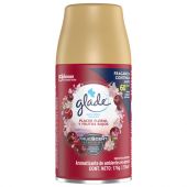 DESODORANTE DE AMBIENTES GLADE AUTOMATICO FRUTOS ROJOS REPUESTO 175 G