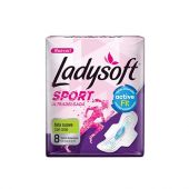 TOALLAS FEMENINAS LADYSOFT SPORT X8 UNIDADES