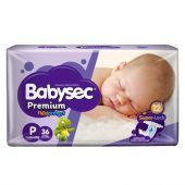 Pañales Babysec Premium