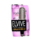 Pack Elvive Hidra Rellenador Con Acido Hialurónico Shampoo 370 Ml + Acondicionador 370 Ml + Cepillo De Regalo