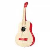 Guitarra De Madera Hape Roja