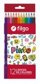 Lapiz Color Resina Pinto Caja 12 Unidades