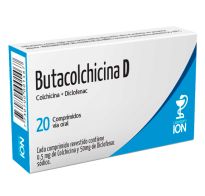 Butacolchicina D 20 Comprimidos