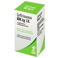 Ceftriaxona Inyectable I/v Ion 2 G