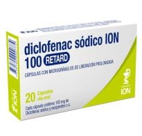 Diclofenac Ion Retard 100 Mg 20 Cápsulas