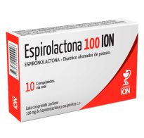 Espironolactona Ion 100 Mg 10 Comprimidos