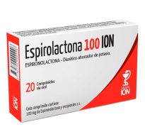 Espirolactona 100 Mg 20 Comprimidos