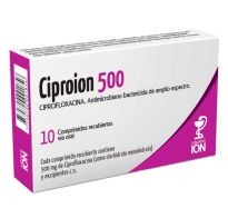 CIPROION 500 MG 10 COMPRIMIDOS