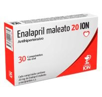 Enalapril Maleato Ion 20 Mg 30 Comprimidos