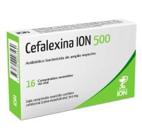 Cefalexina Ion 500 Mg 16 Comprimidos