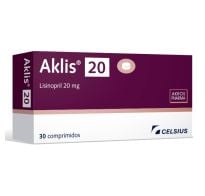 Aklis 20 Mg 30 Comprimidos