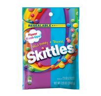 Caramelos Skittles Wild Berry + Tropical 204 G