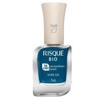 Esmalte Risqué Bio Océano Azul 9 Ml