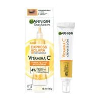 Crema De Ojos Garnier Express Aclara Con Vitamina C 15 Ml