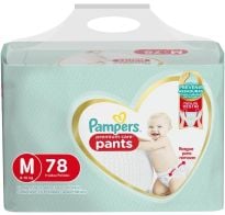 Pañales Pampers Pants Premium Care M 78 Unidades