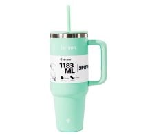 Vaso Térmico Terrano Spotie Cup Verde Agua 1183 Ml