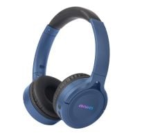 Auriculares Inalámbricos Aiwa Con Bluetooth Y Micrófino Azul