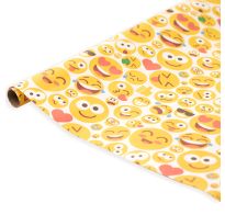 Papel De Regalo Happy Paper Emoji 50 X 70 Cm