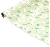 Papel De Regalo Happy Paper Flor Verde