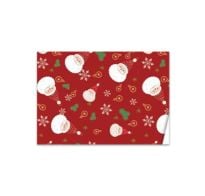 Papel De Regalo Happy Paper Navidad Rojo 