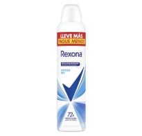 Antitranspirante En Aerosol Rexona Woman Cotton Dry 250 Ml