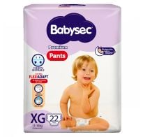 Pants Babysec Premium Xg 22 Unidades