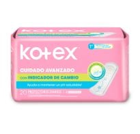 Protectores Diarios Kotex Indicador De Ph 20 Unidades