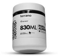 Contenedor Hermético Terrano Blanco 830 Ml