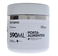 Contenedor Hermético Terrano Blanco 590 Ml