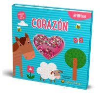 Libro Brillitos De Silicona Corazón