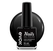 Esmalte Evok Efecto Gel Negro 10 Ml