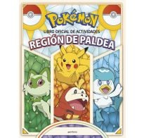 Libro Pokémon Actividades Región De Paldea