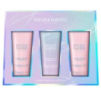 Set De Cremas De Manos Baylis & Harding Jojoba Vanilla Almond Oil 3 Unidades