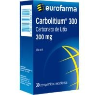 Carbolitium 300 Mg 30 Comprimidos