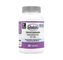 Suplemento Qualivits Tryptophan + Magnesium + B6 60 Tabletas