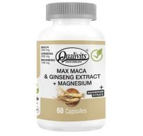 Suplemento Qualivits Max Maca & Ginseng 60 Cápsulas