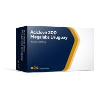 Aciclovir 200 Mg Megalabs 24 Comprimidos