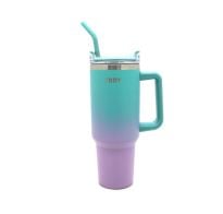 Vaso Térmico Trendy Con Tapa Y Sorbete Acqua 1.2 L