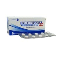 Prednicort 20 Mg 20 Comprimidos