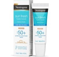 Protector Solar Facial Neutrogena Sun Fresh Hydro Boost  Tono 2.0 Fps50 40 Ml