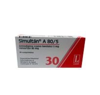 Simultan A 80/ 5 Mg 30 Comprimidos.