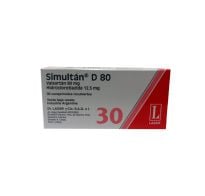 Simultan D 80 Mg 30 Comprimidos