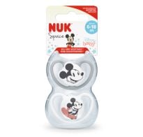 Chupete Nuk Disney Talle 2 Gris 2 Unidades