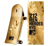 Perfume Ch 212 Heroes Mtv Men Edición Limitada Edt 90 Ml