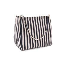 Bolso Pimentón Rayas Azul