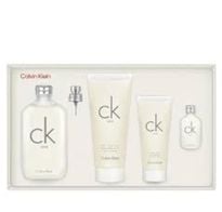 Cofre Calvin Klein One Perfume Edt 200 Ml+ Minitalla 15 Ml+ Body Lotion 200 Ml + Shower Gel 100 Ml