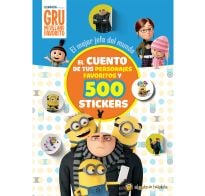 Libro Infantil Prh Mundo De Stickers Mi Villano Favorito