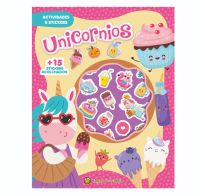 Libro Infantil Stickers Acolchaditos Unicornios