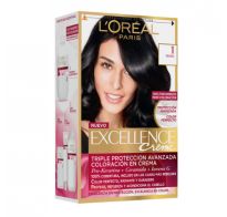 Tinta L'oréal Paris Excellence Creme N°1 Negro