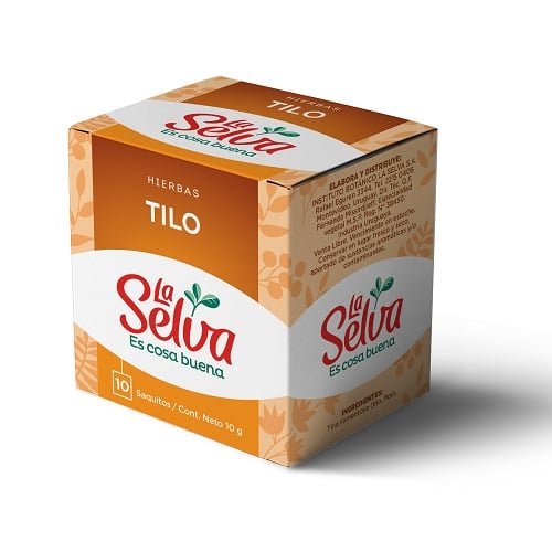 Té De Tilo La Selva 10 Saquitos